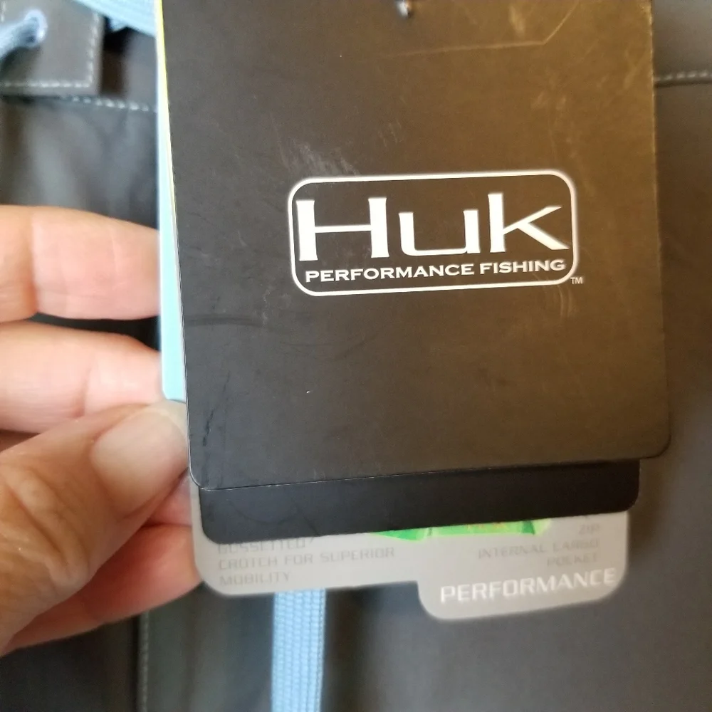 Huk Next Level Fishing Swimming Performance Boardshort NWT